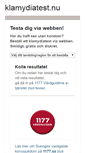 Mobile Screenshot of klamydiatest.nu